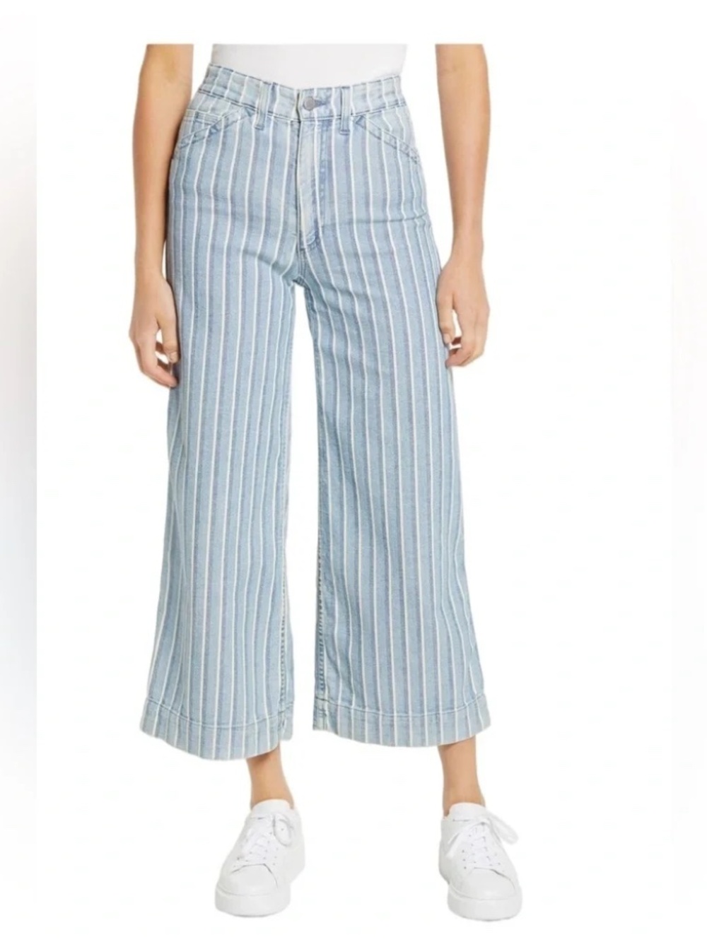 AG Women’s Rosie vertical stripe jeans. Size 30. NWT